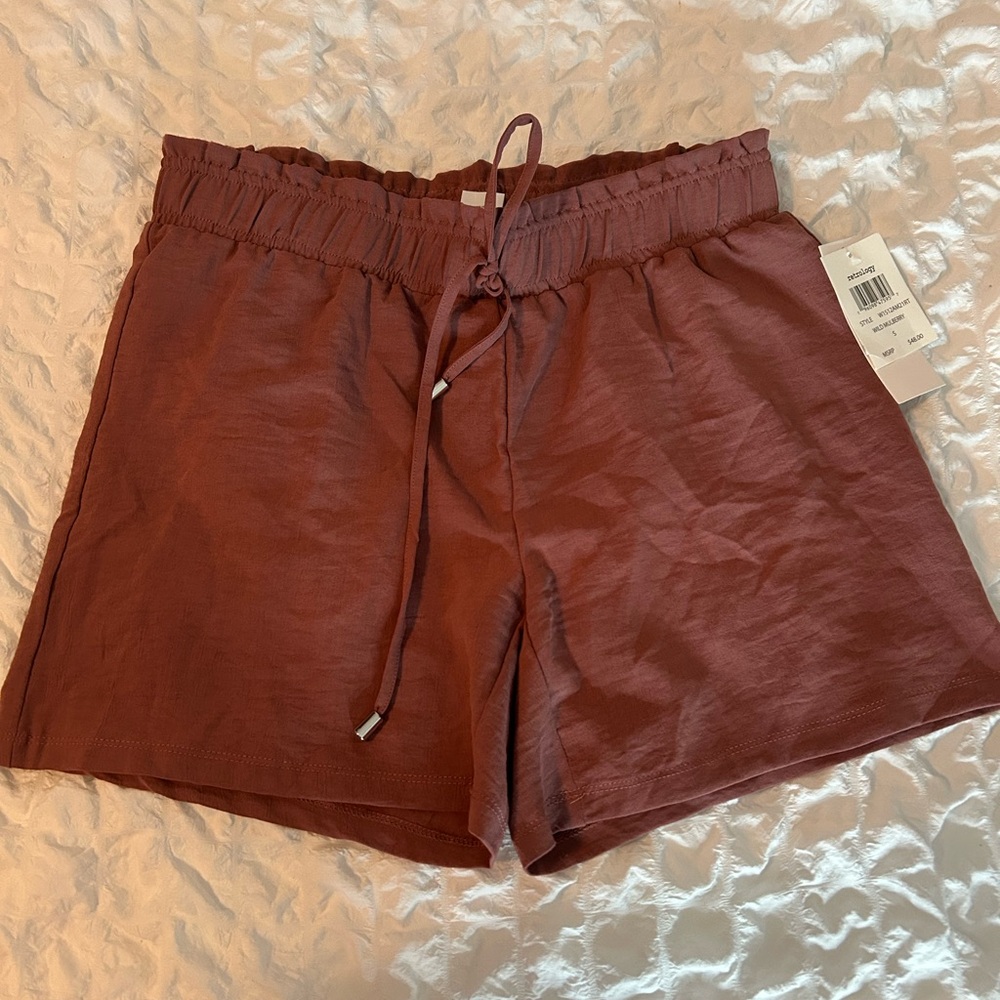 Women’s Rust Dress Shorts Size S (NWT)